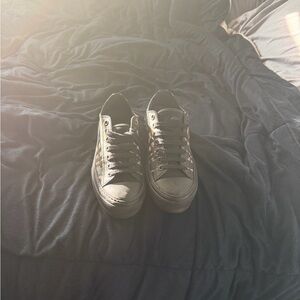 Burberry Black and Tan Sneakers